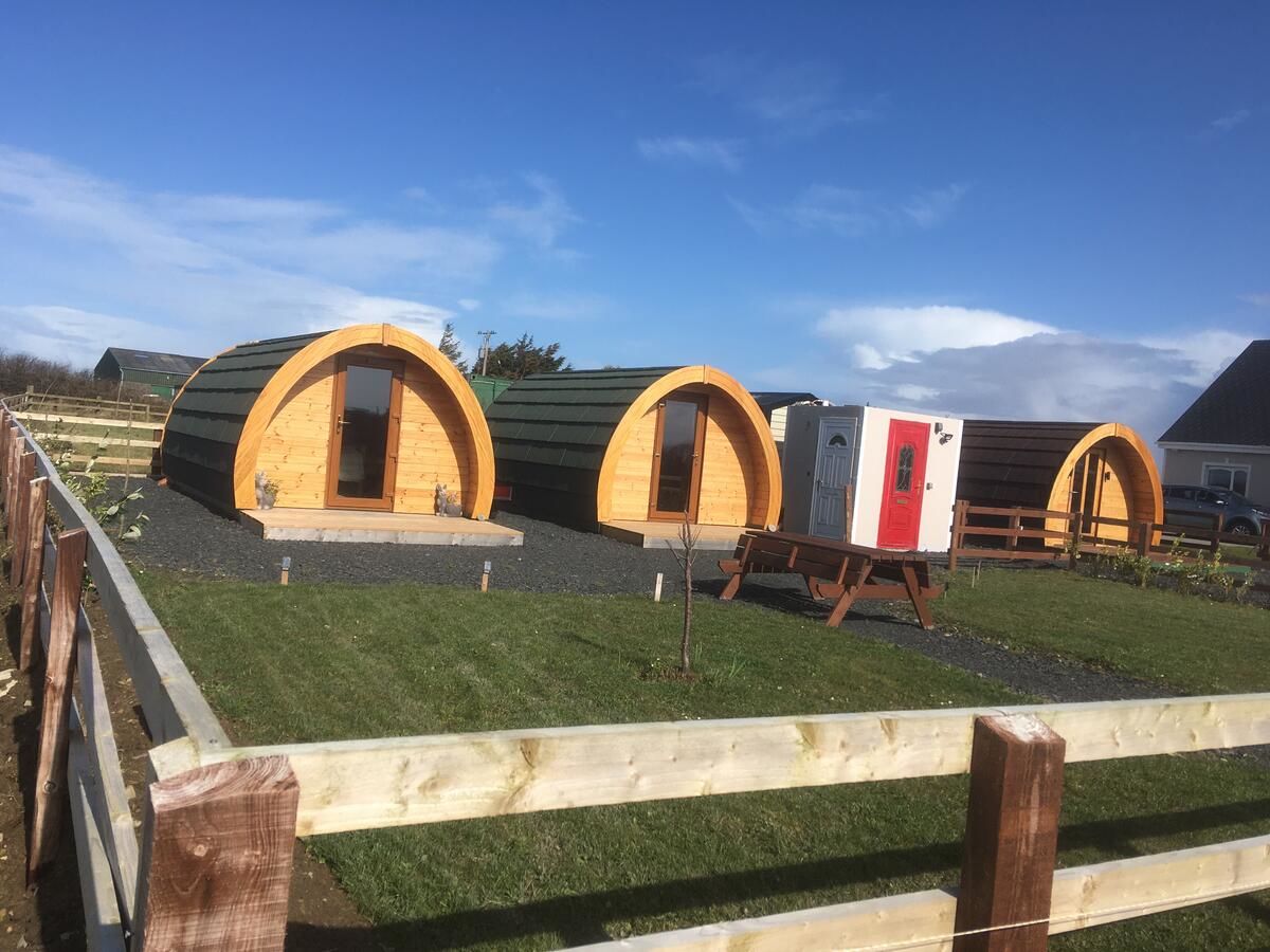 Шале Emlagh, Self Catering Glamping Pods Килки-4